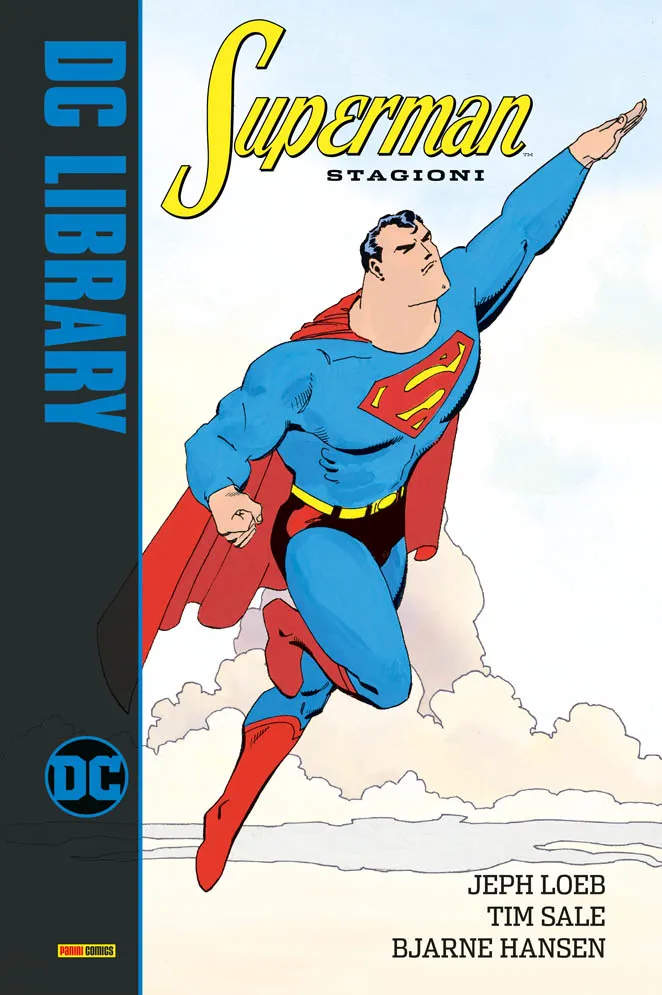Copertina "Superman: Stagioni" - Edizione DC Library Panini Comics.